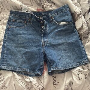 Levi's Classic Indigo Jean Shorts